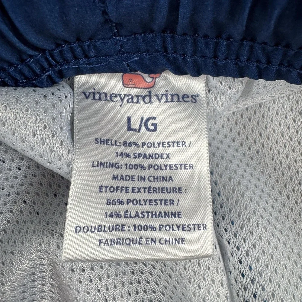 Vineyard Vines‎ Swim Trunks Shorts Mens Large Multicolor Stripe Lined Stretch